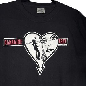 Alkaline Trio - 2001 album promo boot band T-shirt (XL)